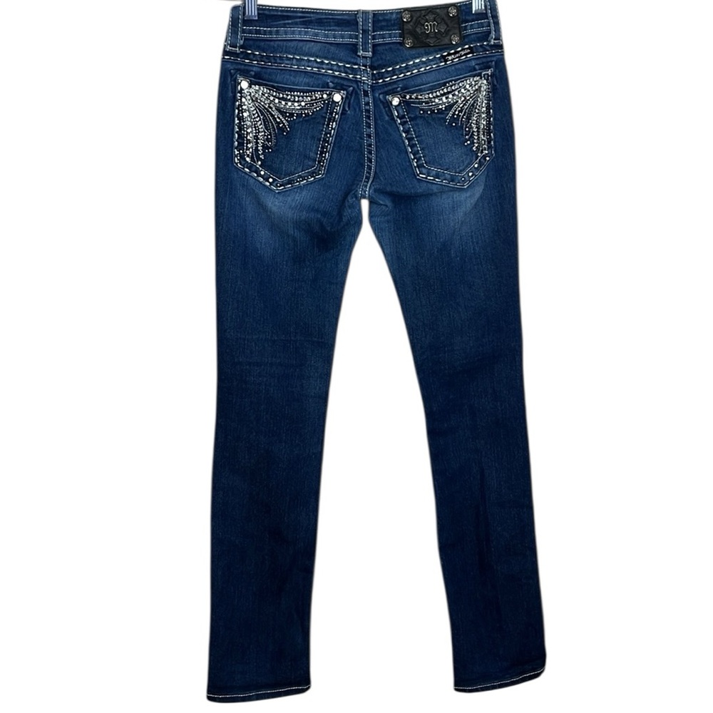 Miss Me JE5651TL Straight Leg Jeans Sz 26